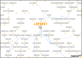 map of La Forêt