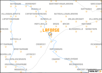 map of La Forge