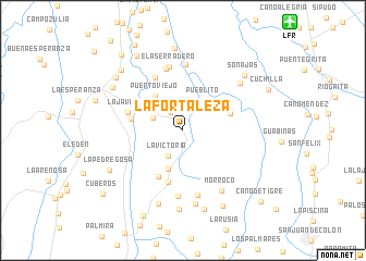 map of La Fortaleza