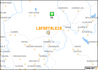 map of La Fortaleza