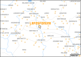 map of La Fosforera