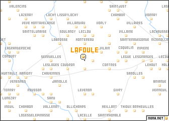 map of La Foule