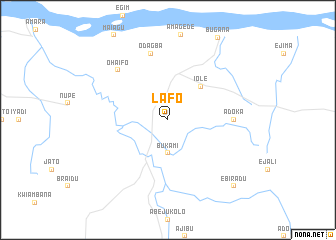 map of Lafo