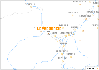 map of La Fragancia