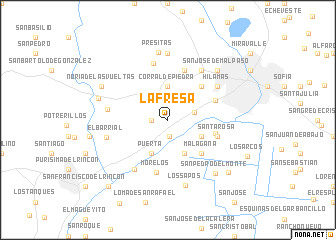 map of La Fresa