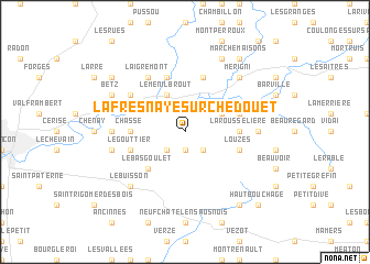 map of La Fresnaye-sur-Chédouet