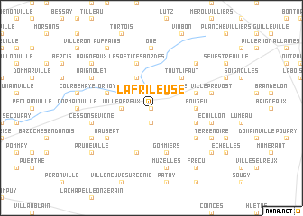 map of La Frileuse