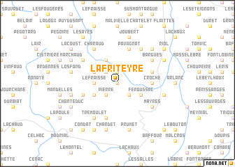 map of La Friteyre