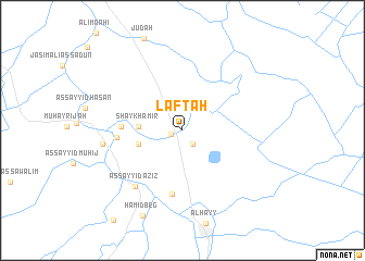 map of Laftāh