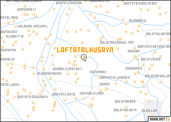 map of Laftat al Ḩusayn