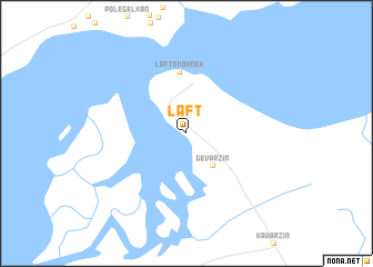 map of Lāft