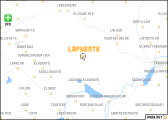 map of La Fuente