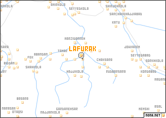 map of Lafūrak