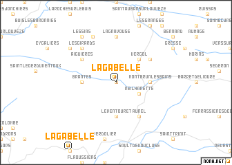 map of La Gabelle