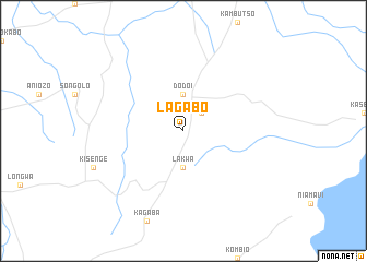 map of Lagabo