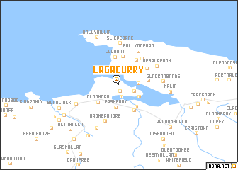 map of Lagacurry