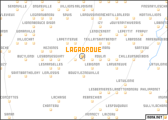 map of La Gadroue