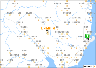 map of Lagaha