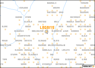 map of Lagaiye