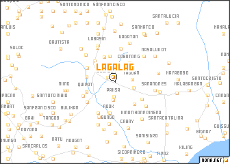 map of Lagalag