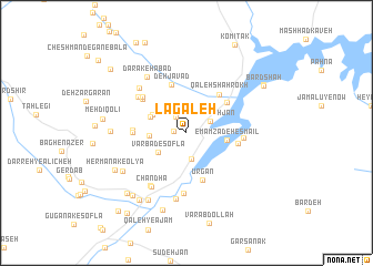 map of Lagāleh