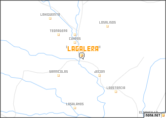 map of La Galera