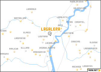 map of La Galera
