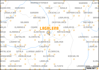 map of La Galera