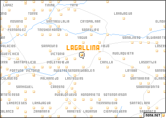 map of La Gallina