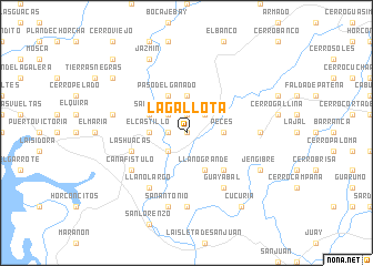 map of La Gallota