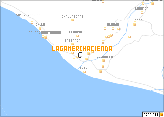 map of La Gamero Hacienda