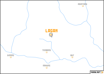 map of Lagām