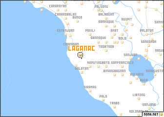 map of Laganac