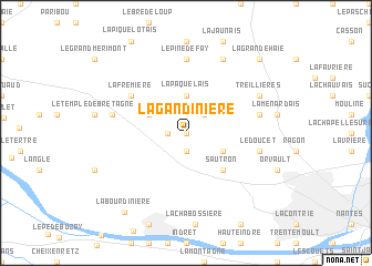 map of La Gandinière