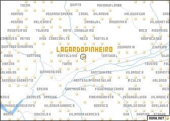 map of Lagar do Pinheiro