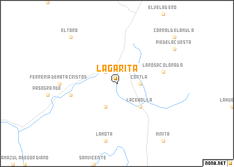 map of La Garita