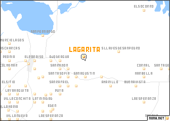 map of La Garita