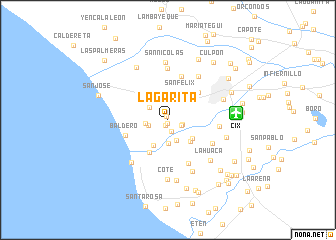 map of La Garita