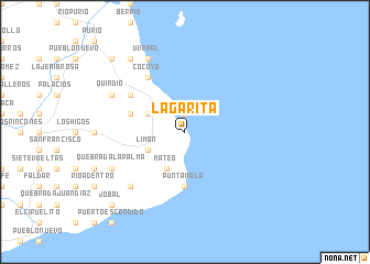 map of La Garita