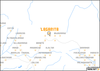 map of La Garita