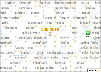 map of La Garita