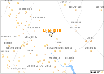 map of La Garita