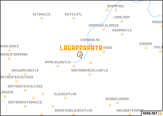 map of La Garrapata