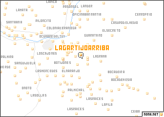 map of Lagartijo Arriba