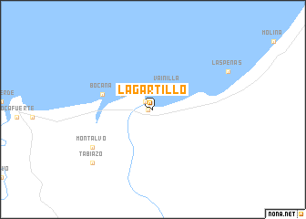 map of Lagartillo