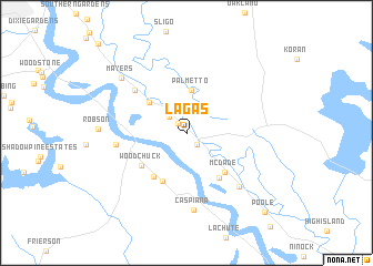 map of Lagas