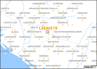 map of La Gaveta