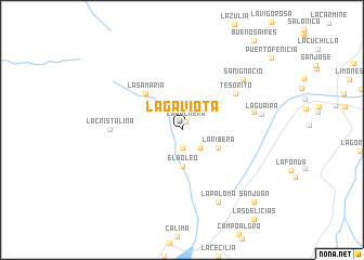 map of La Gaviota