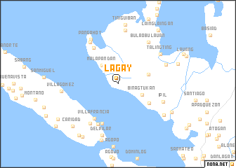 map of Lagay