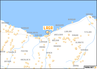 map of Laga